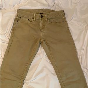 Men’s Super Skinny Tan Jeans 29x32